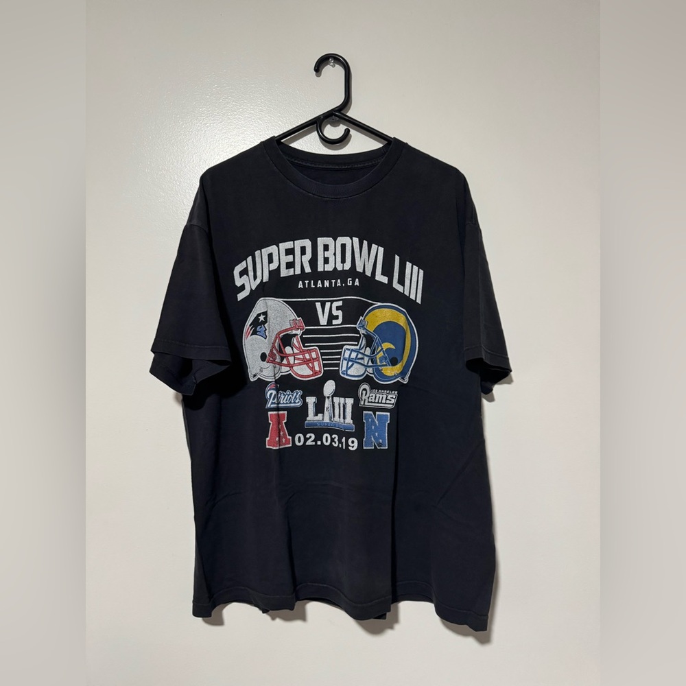 Rams vs Patriots 2019 Super Bowl T Shirt